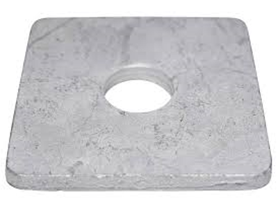 Firkantskive M24 26x100x10mm