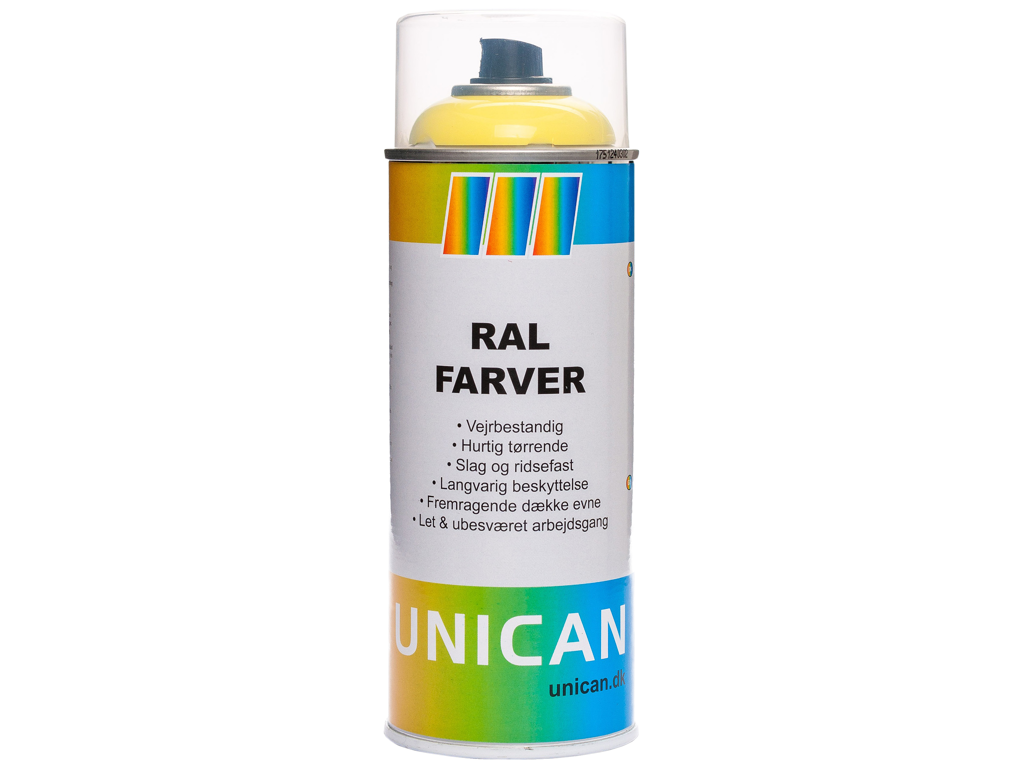 Maling RAL1021 rapsgul spraymaling 400ml