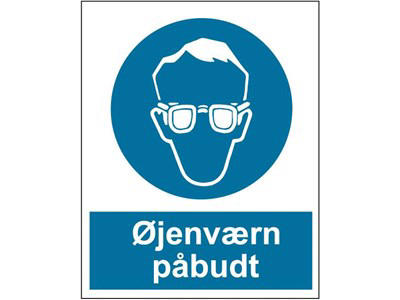 ØJENVÆRN PÅBUDT 105x148mm