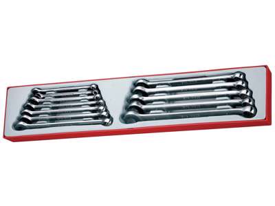 Ringgaffelnøglesæt 8-19mm lange TTXLMP12 Tengtools