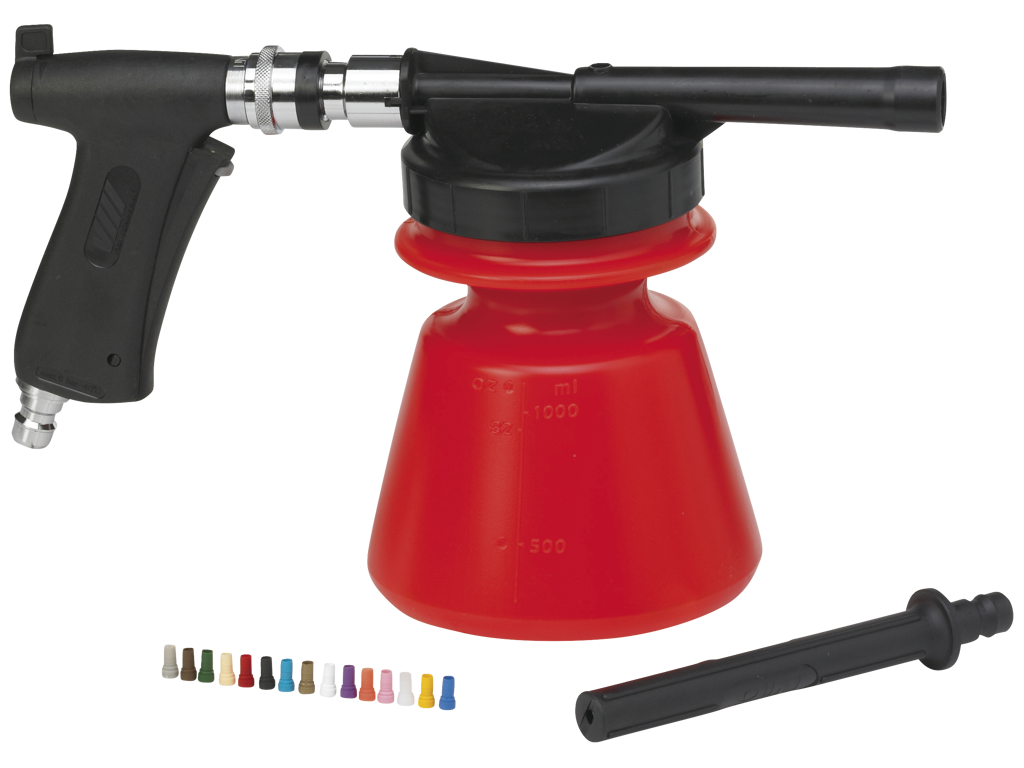 Skumsprøjte Rød sæt m/Strålerør Vikan