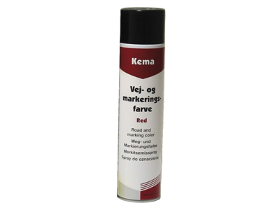 Stribemaling Rød 600ml Kema