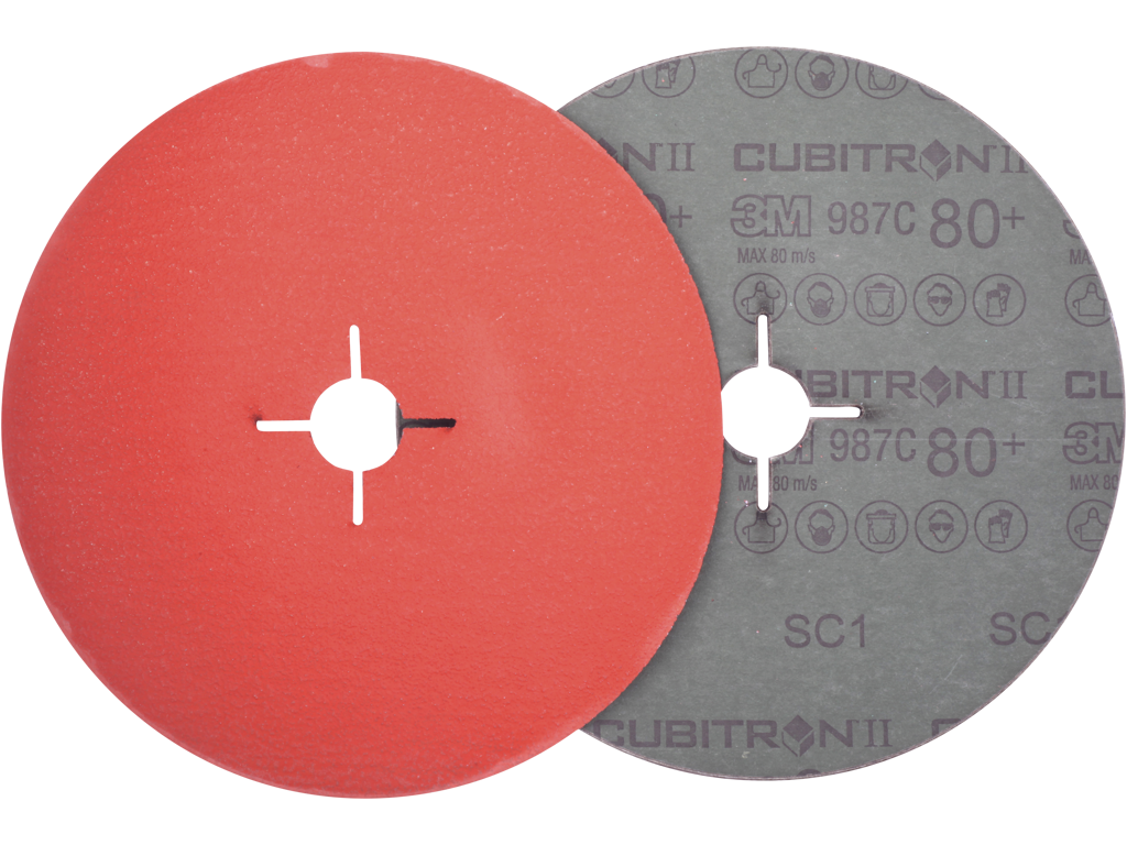 Sliberondel 125 mm K80 3M 987C PN27650
