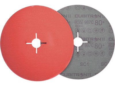 Sliberondel 125 mm K80 3M 987C PN27650