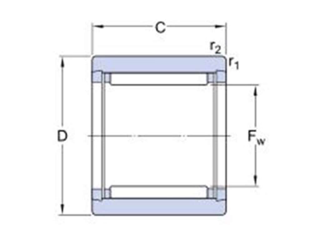 NK 110/30 SKF Nåleleje