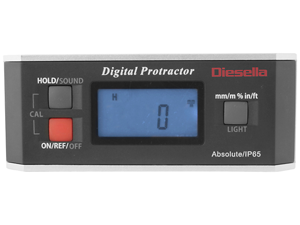 Vaterpas Digital 4x90°x0,1° LCD display