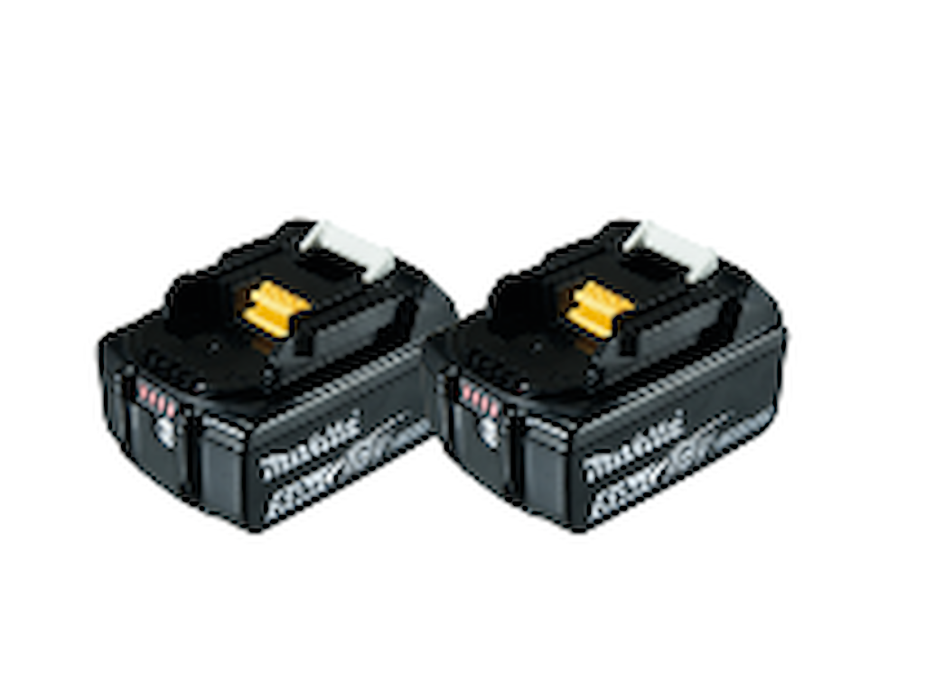 Batteripakke 18V BL1850B 5,0Ah 2stk.
