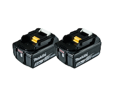 Batteripakke 18V BL1850B 5,0Ah 2stk.