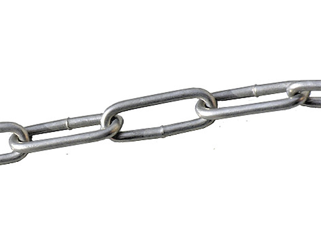Kæde 10x65mm galv, DIN 763