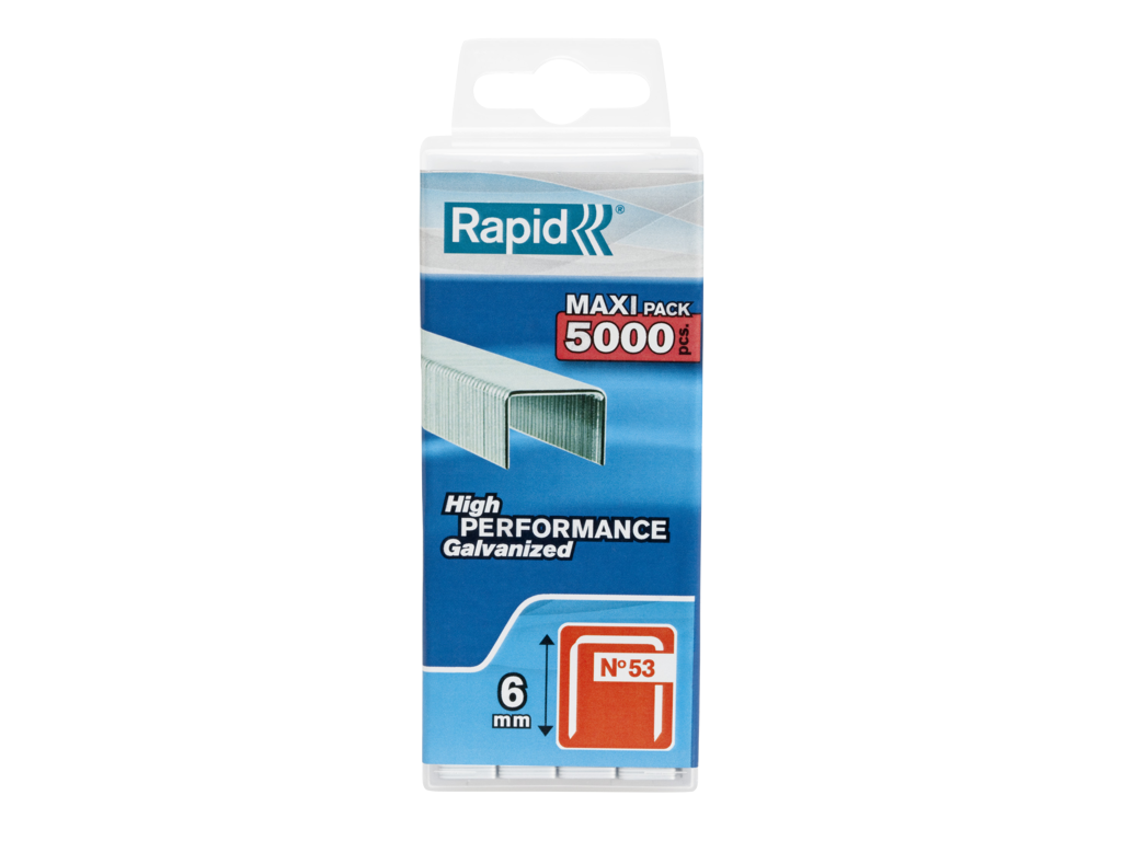 Hæfteklammer Rapid 53/6 5000 stk.