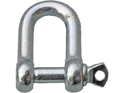 Sjækel D galv. 7/8"