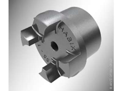 Koblingsnav Rotex 42 GG 1 u-boret