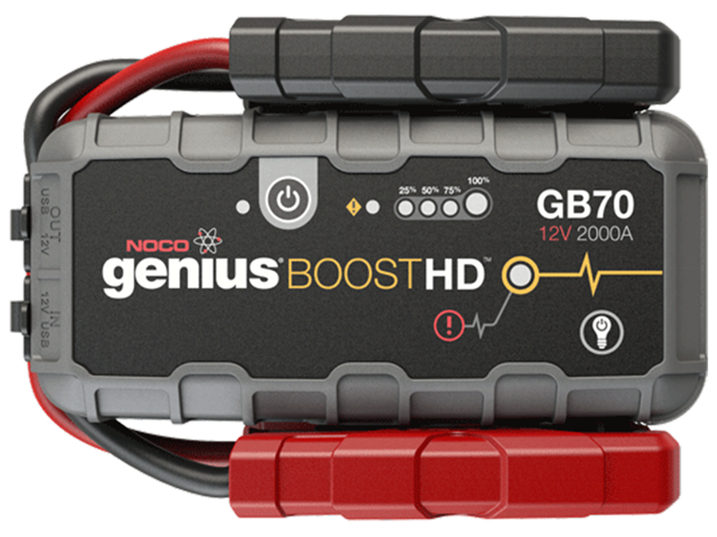 Booster Jump start til 12V blybatterier
