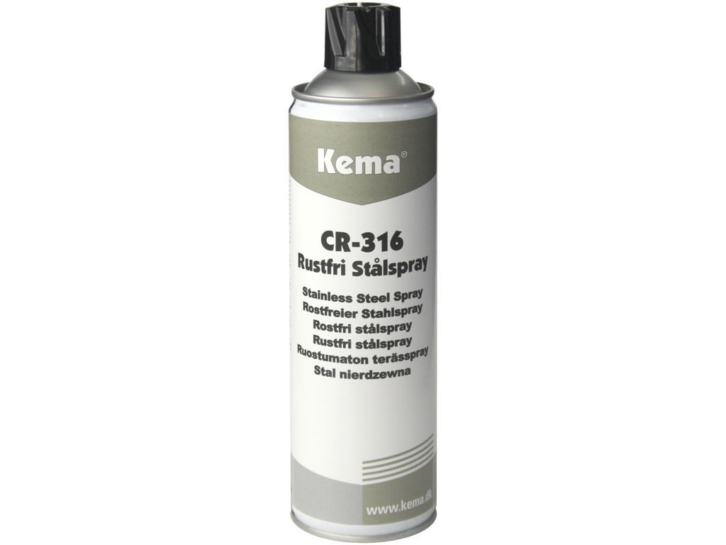 Kema CR-316 Rustfri stålspray 500 ml