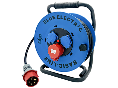 Kabeltromle 400V 25mtr. 5x2,5mm2