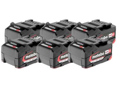 Batteripakke 18V 6x4.0Ah Li-Power Metabo