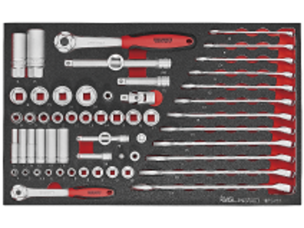 Værktøjssæt EVA 57 dele Tengtools