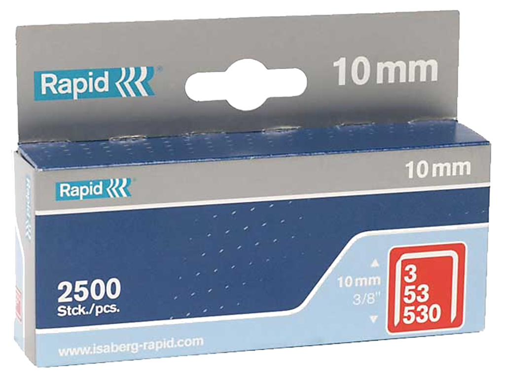 Hæfteklammer Rapid 53/8 2500 stk