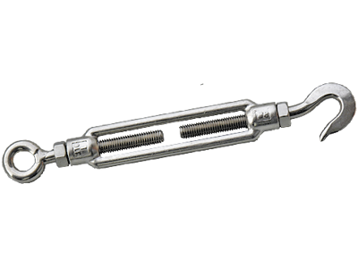 Bardunstrammer 5mm øje/krog A4.