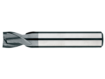 Endefræser 10,0 mm 2-sk HM TIAIN belagt