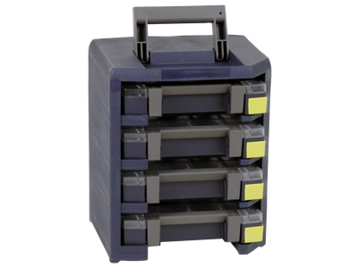 Handyboxxser 4x4x4 blå Raaco