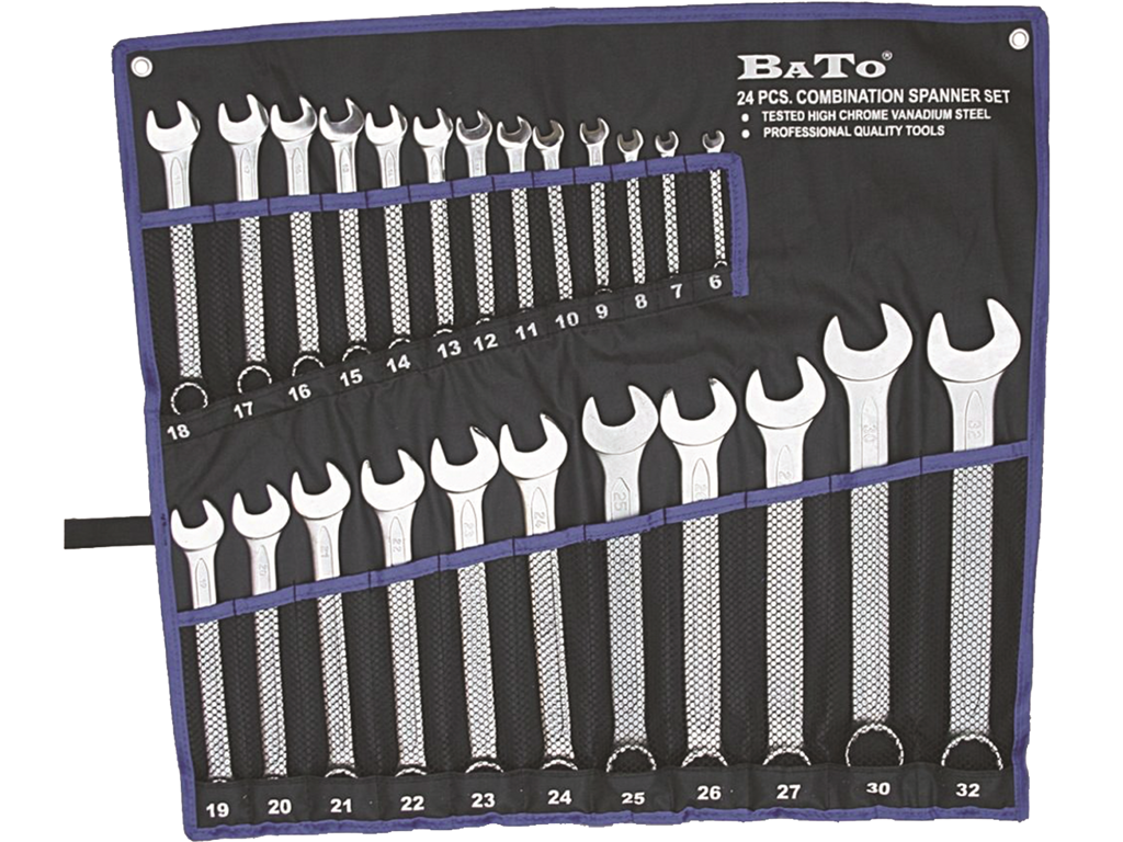 Ringgaffelnøglesæt 6-32mm BATO 20 dele