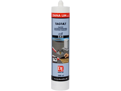 Dana 543 Tagfugemasse sort 300ml