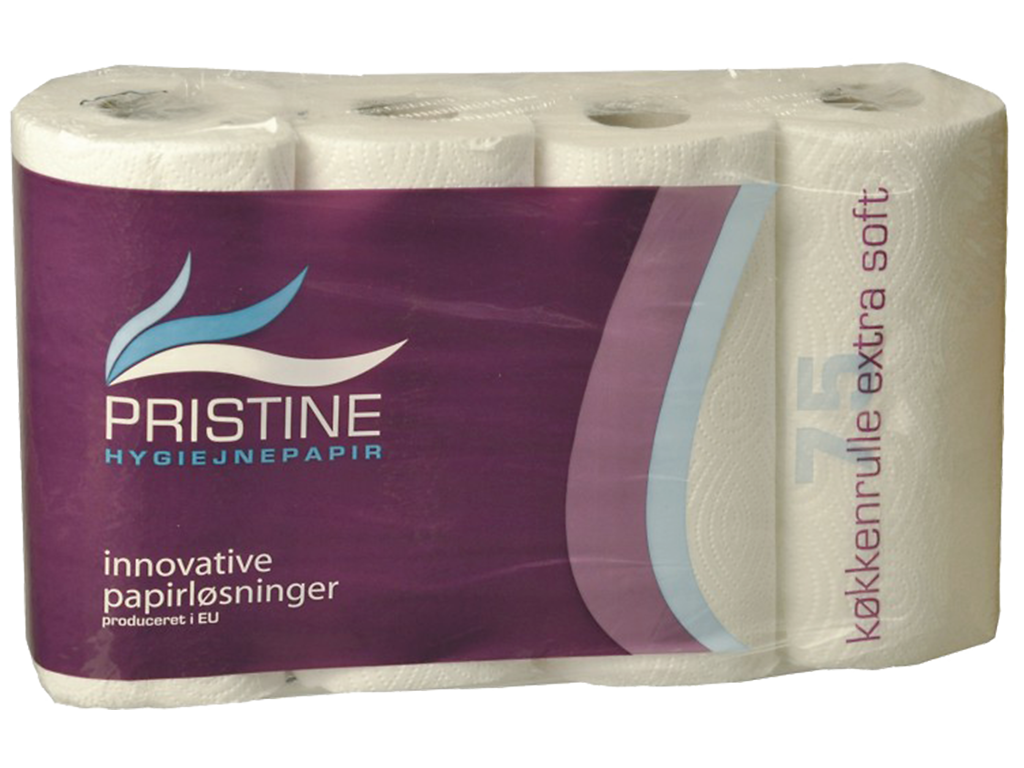 Køkkenrulle Pristine XtraSoft 2-lags