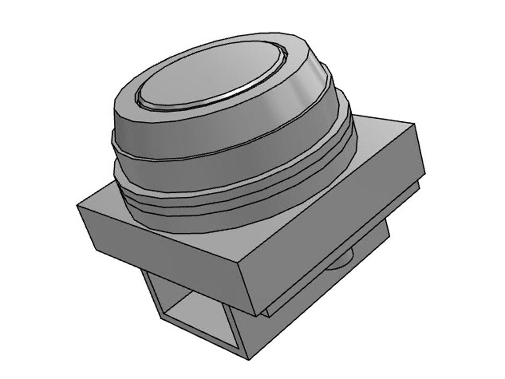 SMC VM-33A Trykknap undersænket