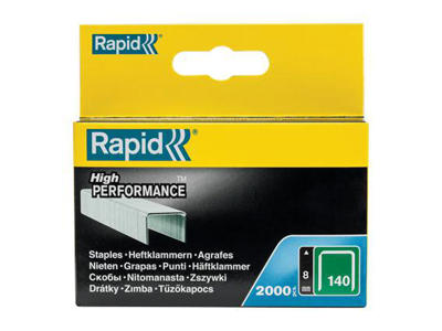 Hæfteklammer Rapid 140/8 á 2000 stk