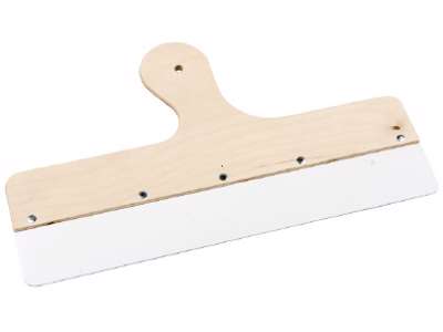 Spartel Bred med Plastblad 385 mm