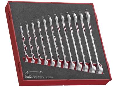 Ringgaffelnøglesæt 8-19mm TED8012 Tengtools
