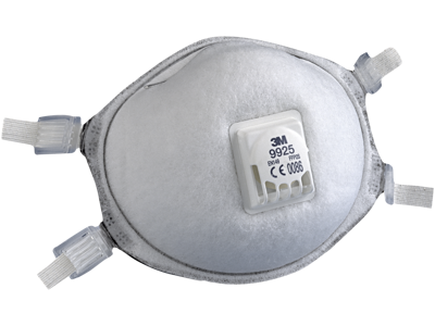 Støvmaske 3M 9925 FFP2S (10stk)