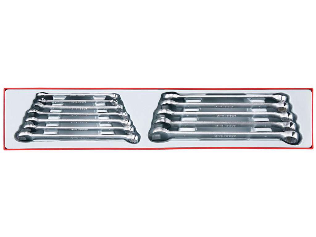 Ringgaffelnøglesæt 8-19mm lange TTXLMP12 Tengtools