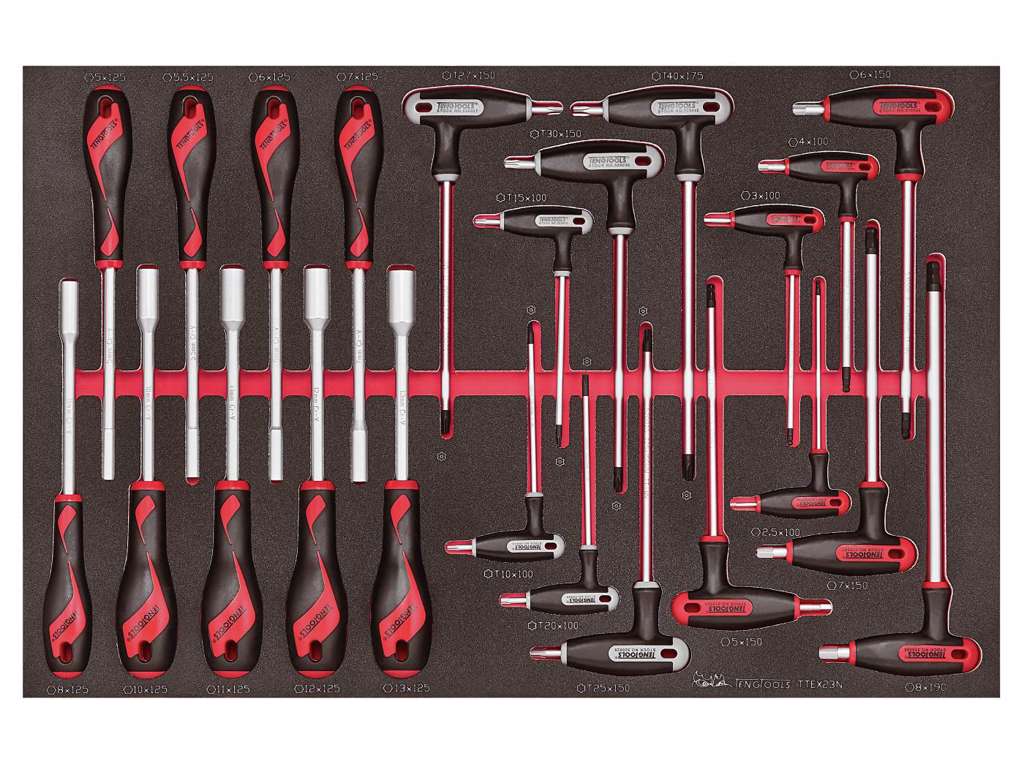 Skruetrækkersæt Top/TX TTEX23N Tengtools