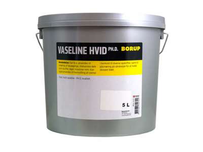 Vaseline hvid 5 kg.