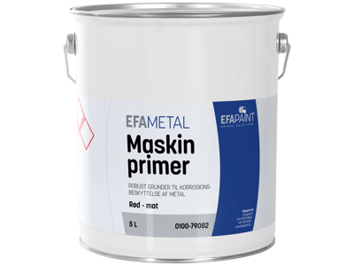 Maskinprimer mat rød 5 ltr Esbjerg