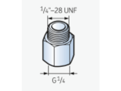 LAPN 1/4 UNF nippel SKF
