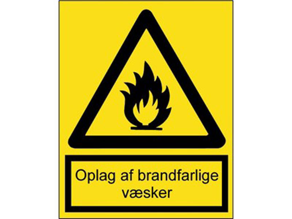 Oplag af brandfarlige væsker