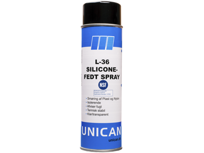 Unican L-36 siliconefedt 500ml