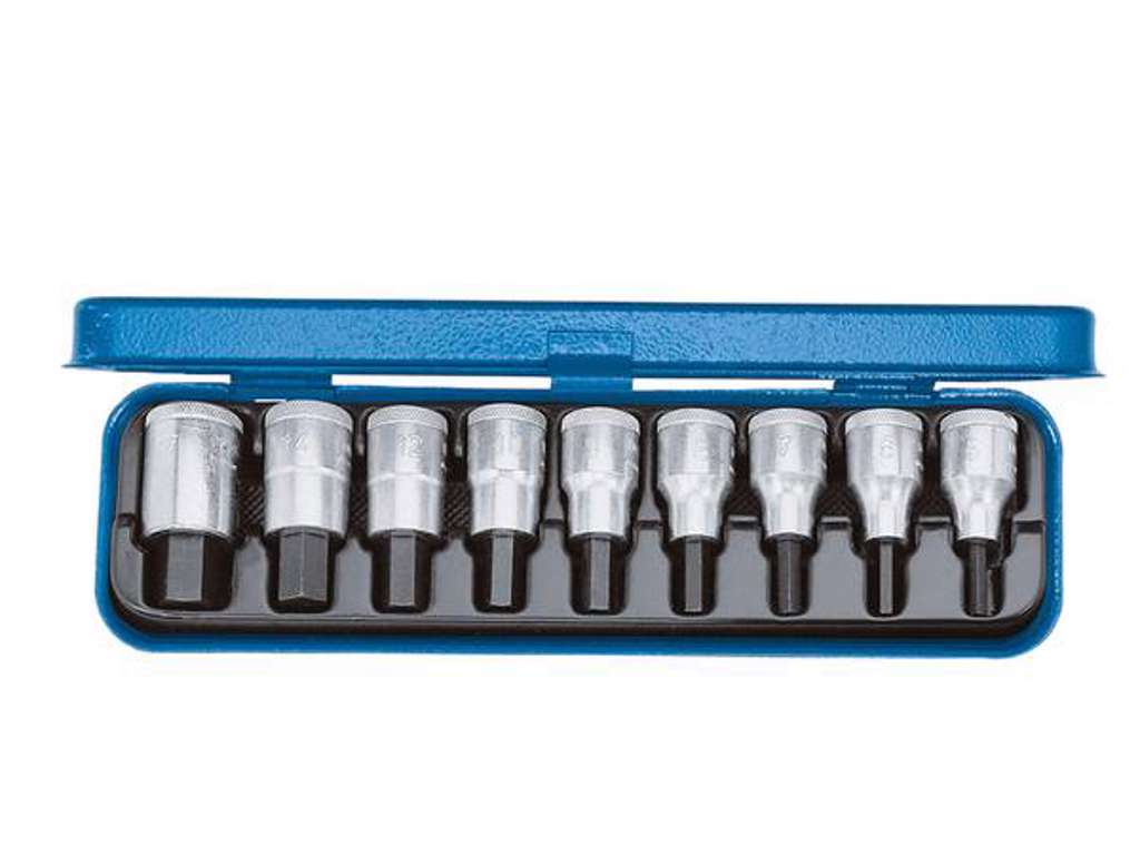 Topsæt Unbraco 1/2" tomme IN 19 PA