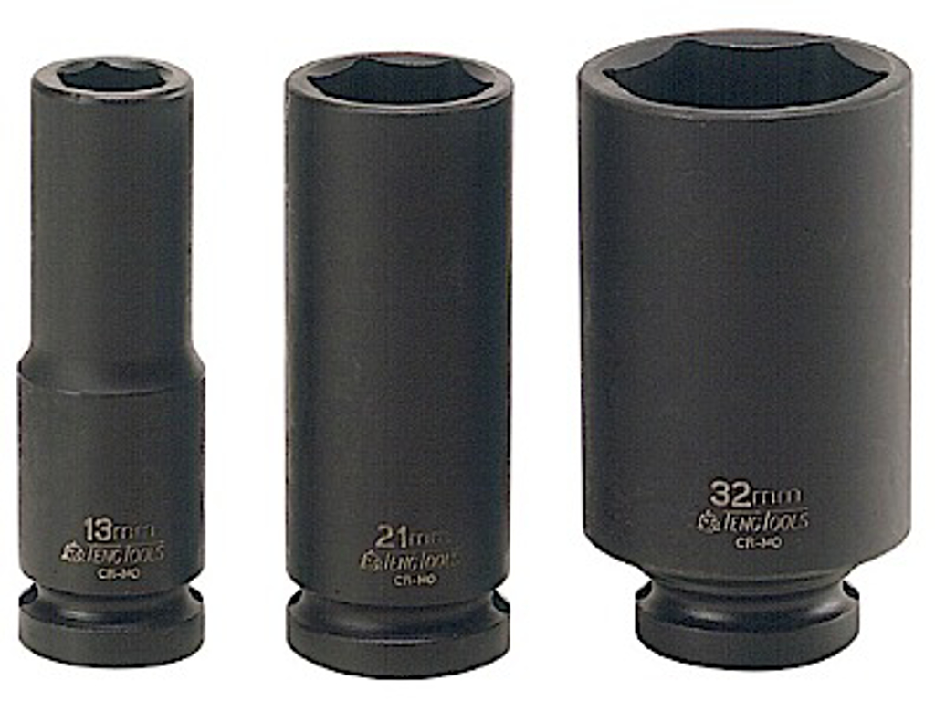 Slagtop 1/2"-13/16" Lang 6-kt Tengtool