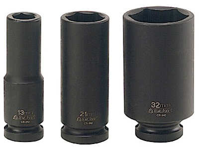 Slagtop 1/2"-13/16" Lang 6-kt Tengtool