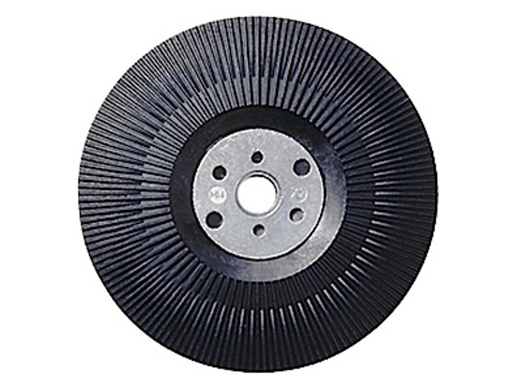 Bagskive Sort 115mm M14 for vink.sliber