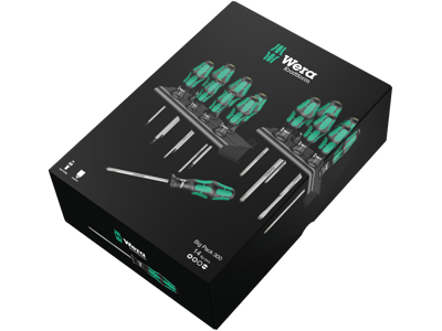 Skruetrækkersæt Wera Big Pack 300