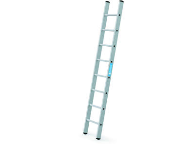 Zarges enkelt stige 8 trin 2,5 mtr