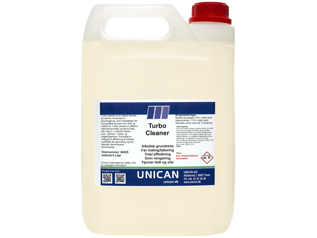 Unican Turbo Cleaner 5 Ltr.