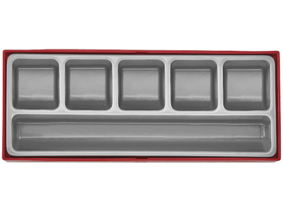 Opbevaringsbox TTZ01 6 rum Tengtools