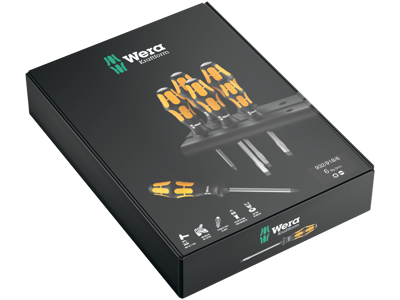 Skruetrækkersæt Wera 932/918/6 slagfast