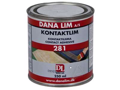 Dana 281 / 3004 Kontaktlim 0,25 ltr